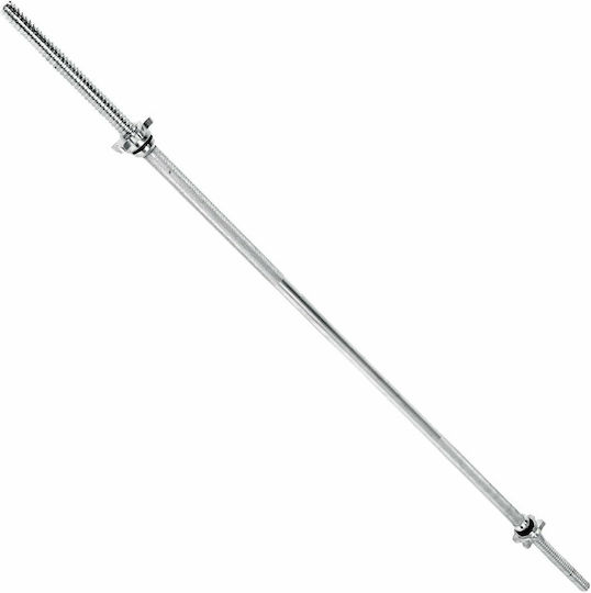Pegasus Ίσια Μπάρα Φ28mm 9kg Μήκους 182cm με Βιδωτά Κολάρα