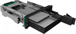 Icy Box Removable Frame For 2x HDD/SSD For 1x 5.25-Inch Bay With Lock Μαύρο IB-173SSK