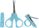 Kiokids Baby Badezubehör Nagelpflege-Set Für Babys Blau 2 Stücke