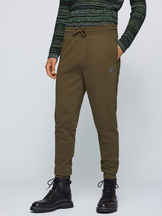 Sestart 1 Παντελόνι Φόρμας με Λάστιχο Dark Green