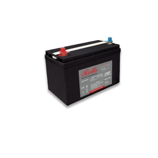 Rolls R12-100AGM Baterie Fotovoltaică AGA Tip închis Ciclu adânc 12V 100Ah C20