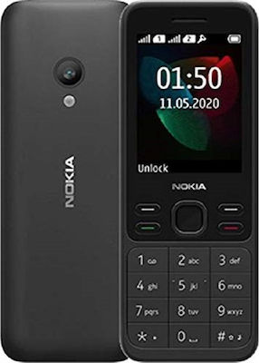Nokia 150 (2020) Dual SIM Κινητό με Κουμπιά (Ελληνικό Μενού) Μαύρο