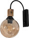 ARlight WLT 2061 Vintage Lamp Wall with Socket E27 Black 15cm
