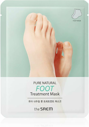 The Saem Pure Natural Treatment Mask Moisturizing Mask for Legs 16gr