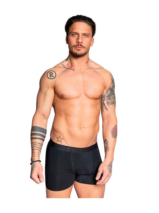 Herren Boxershorts Full Black 1Packung