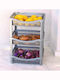Viomes Plastic Kitchen Rack 3 Tiers Gray 41x31x57cm