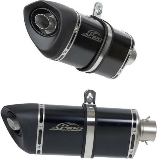 Apido Trioval Motorcycle Exhaust End