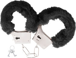 Darkness Pleasure Furry Handcuffs Handcuffs Black