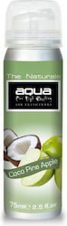 Aqua Car Air Freshener Spray The Naturals Coco Pine Apple 75ml