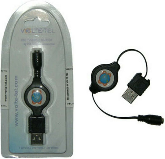 Volte-Tel Cable USB-A male - DC (8089190) 1pcs