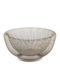 Abert Fruitieră Metalic Bej 25.5x25.5x13buc