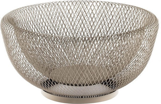 Abert Fruitieră Metalic Bej 25.5x25.5x13buc