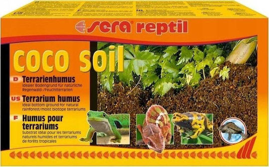 Sera Reptil Coco Soil Подложка за Терариум за Рептили 640гр