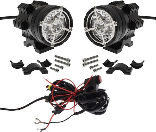 Motowolf Проектор за Мотоциклет LED 2бр