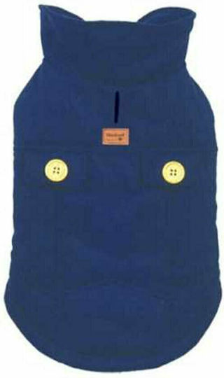 Vitakraft Hundemantel Blau mit Rückenlänge 35 cm.