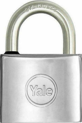 Yale Steel Padlock Brass with Key 30mm 1pcs