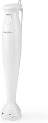 Nedis Hand Blender with Plastic Rod 150W White