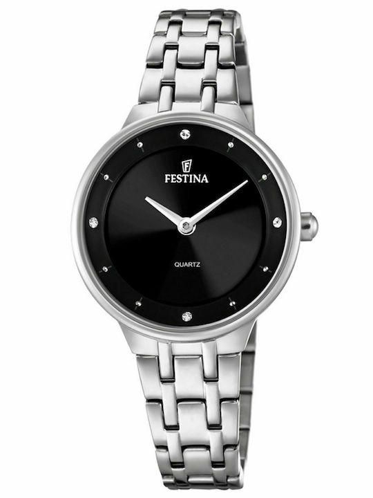 Festina Mademoiselle Women's Watch with Silver Metal Bracelet