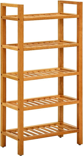 Обувна рафт с 5 рафта Oak Д50xШ27xВ100см