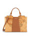 Leather Women's Bag Tote Handbag Tabac Brown