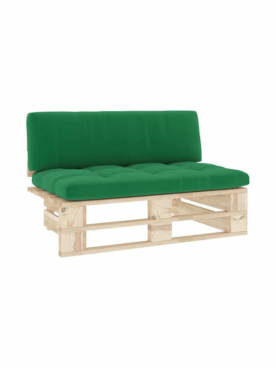 Zweisitziges Sofa Außenbereich aus Paletten mit...