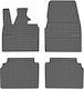 Frogum Set of Front and Rear Mats 4pcs for BMW i3 2013+ Black