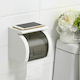 000.230.4241 Plastic Paper Holder Wall Mounted White
