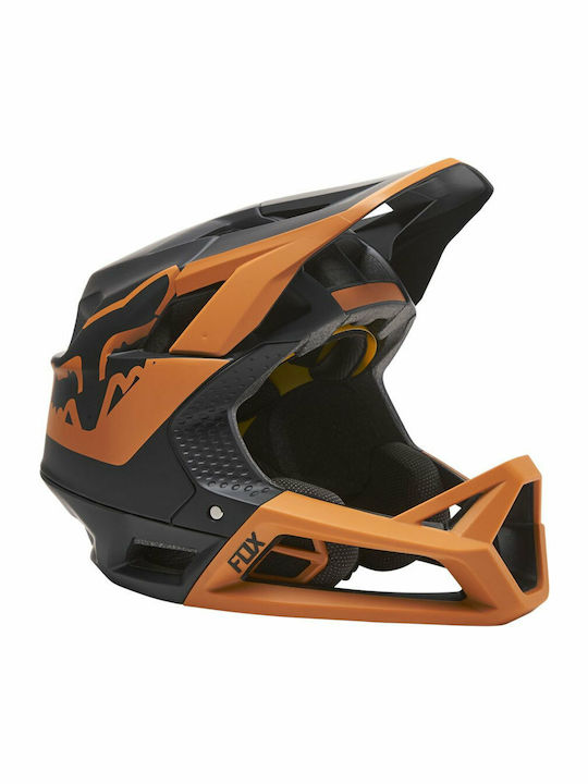 Fox Proframe Full Face Κράνος Ποδηλάτου Βουνού / Downhill Μαύρο