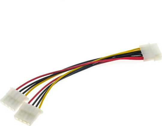 Molex 4-Pin Molex - 4-Pin Molex Kabel Mehrfarbig (1218.420)