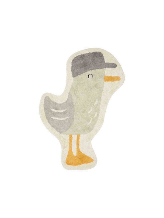 Little Dutch Seagull Παιδικό Χαλί Βαμβακερό Μπεζ 80x125cm