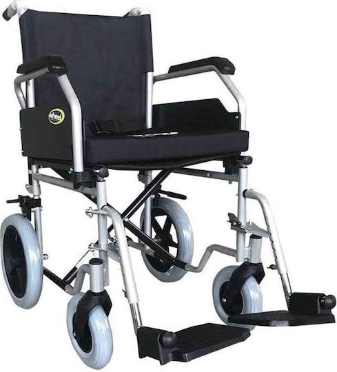 Wheel Economy Transit cu roți compacte Scaun cu rotile 12" Pliabil Tip simplu 43cm