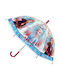 Umbrelă pentru copii Mâner curbat transparentă