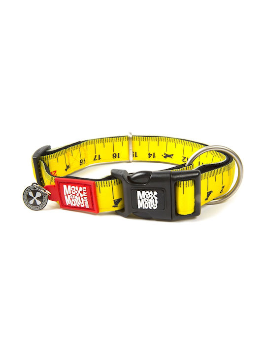 Max & Molly Ruler Dog Collar Small 15mm x 28 - 45cm