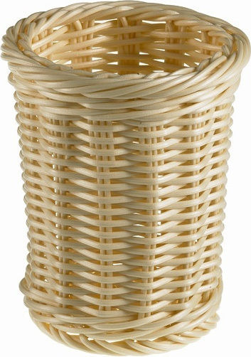 Leone Prestige Coș de pâine Plastic Bej 12x12x15cm