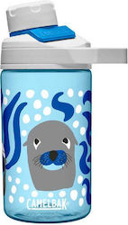 Camelbak Plastic Kids Water Bottle Light Blue 4...