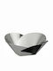 Alessi Pianissimo Bread Basket Inox Silver 17.5x17.5x6.5cm