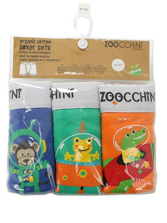 Zoocchini Space Kids Set with Boxers Multicolored 3pcs