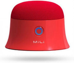 MiLi Mag-Soundmate Ηχείο Bluetooth με Διάρκεια Μπαταρίας έως 8 ώρες Κόκκινο