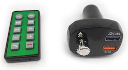 Allison FM Transmitter Autovehicul ALS-A953 cu Bluetooth / USB