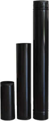 Biofan Chimney Chimney Tube Enamel 130mm Black