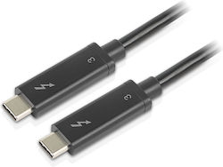 Lenovo Thunderbolt 3 Cable Thunderbolt 3 Cable 100W Μαύρο 0.7m (4X90U90617) Lenovo Thunderbolt 3 Cable Thunderbolt 3 Cable 100W Μαύρο 0.7m (4X90U90617)