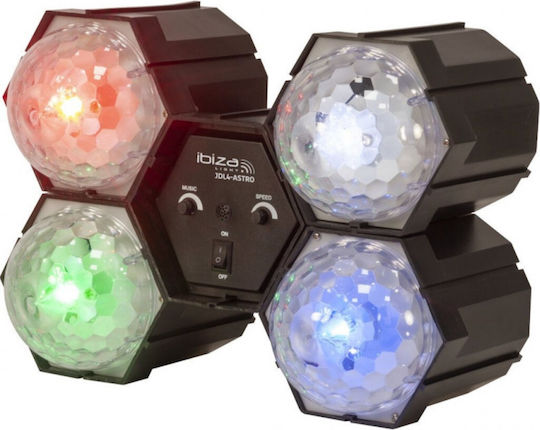Ibiza Sound Bewegtes Licht LED JDL4-ASTRO