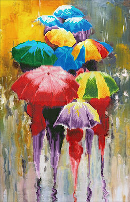 Diamond Dotz Rainy Day Pânză Diamond Painting Kit 57x37cm 49385