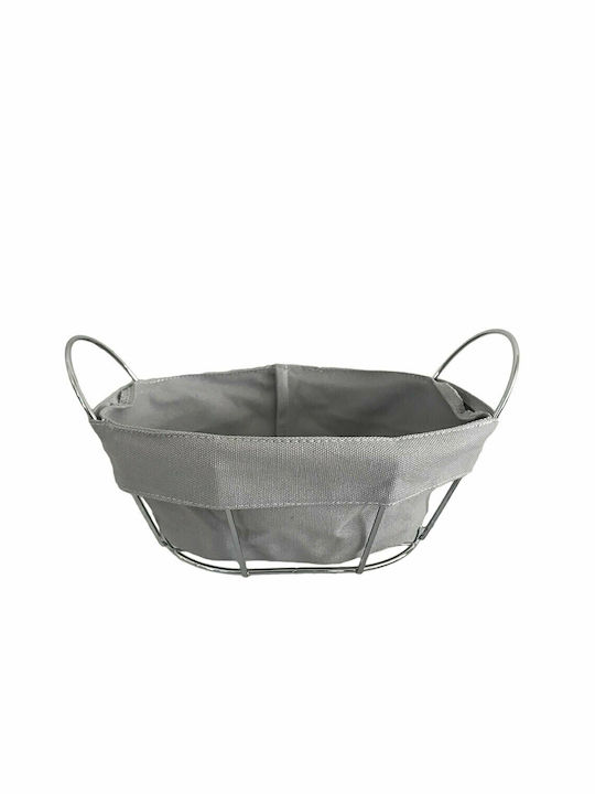 Karvounis TB-026-A Brotkorb Metall Gray