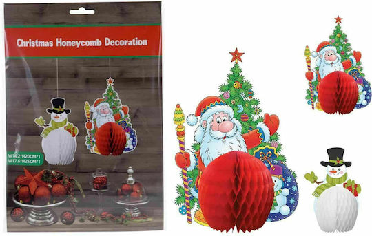 JK Home Decoration Christmas Figure Ceiling Pendant 4pcs