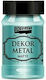 Pentart Dekor Metal Matte Chalk Paint Turquoise 100ml 35203