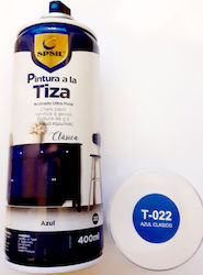 Spsil Pintura A La Tiza Spray Κιμωλίας T-022 Azul Clasico Μπλε Κλασικό 400ml T-022