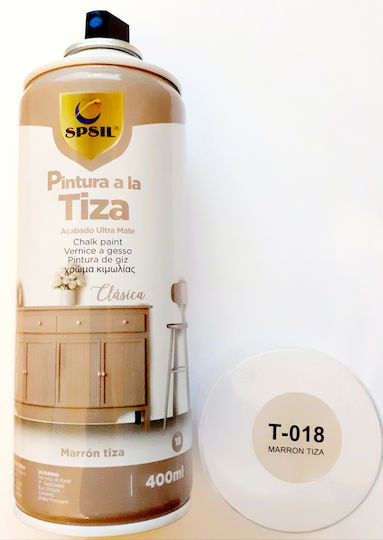 Spsil Vopsea Tabla De Scris Spray T-018 Maro Tiza 400ml T-018