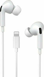 Ezra EP45 In-ear Handsfree with Lightning Connector White