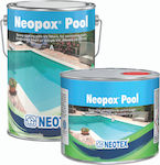 Neotex Neopox Pool Εποξειδικό Χρώμα Πισίνας 2 Συστατικών Λευκό 10kg